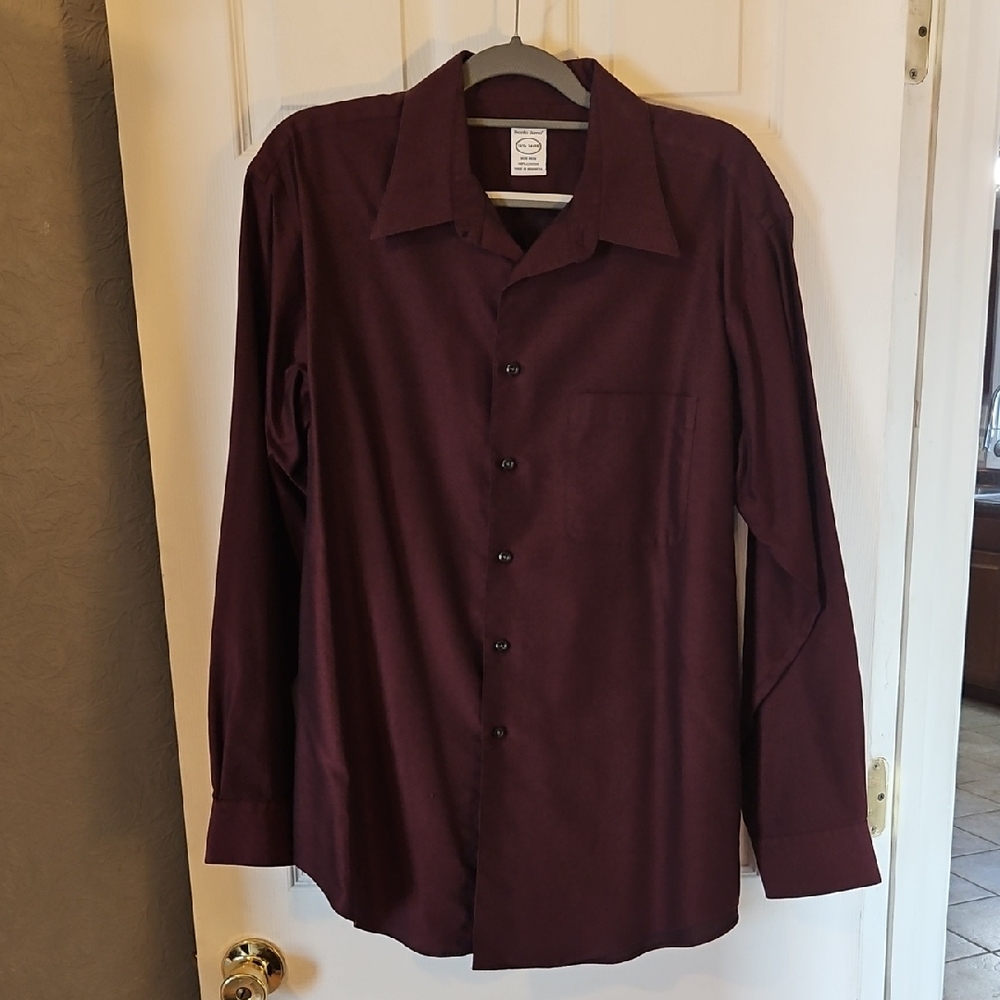Pronto Uomo Rich Burgundy Cotton Shirt